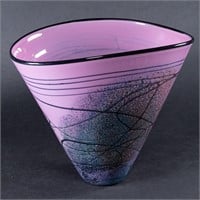 Ioan Nemtoi (Romania b. 1964) Art Glass Vase