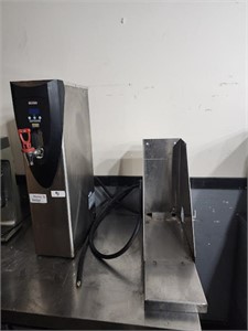 BUNN H5E HOT WATER HEATER WITH SS STAND