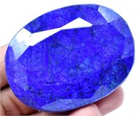 Certified 465.50 ct Natural Blue Sapphire