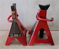 (2) Big Red 6 Ton Jack Stands
