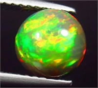 1.57 ct Natural Ethiopian Black Fire Opal