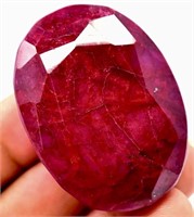 Certified 299.50 ct Natural Mozambique Ruby