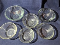 Set of Glass Mixing Bowls