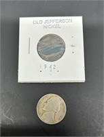 1942 Jefferson Nickel