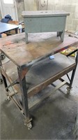 Rolling table 36” x 26” , 40” high