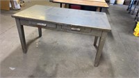 Wood desk 60” x 32”, 30” high