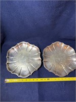 International Chippendale Silver Platters