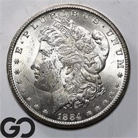 1884-CC Morgan Silver Dollar, BU+ Bid: 305