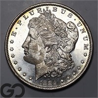 1884-O Morgan Silver Dollar, BU++ PL Bid: 145