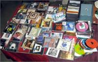Large Lot of CDs & 2 Holders