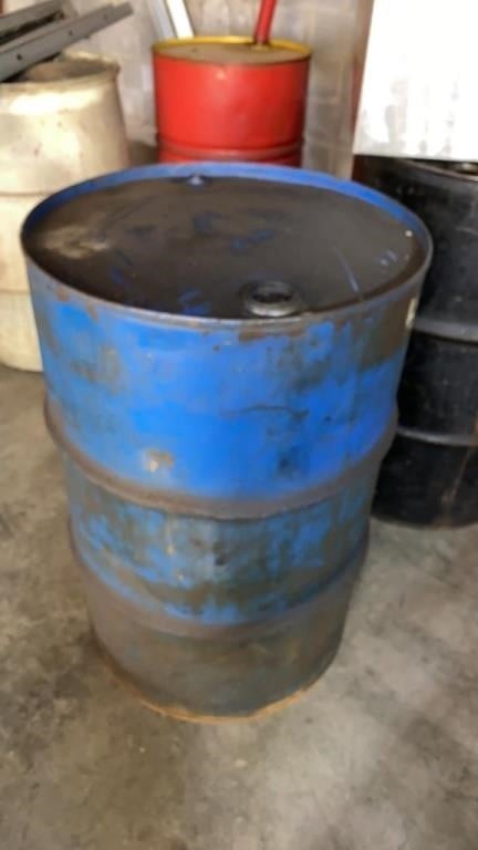 55 gal steel barrel