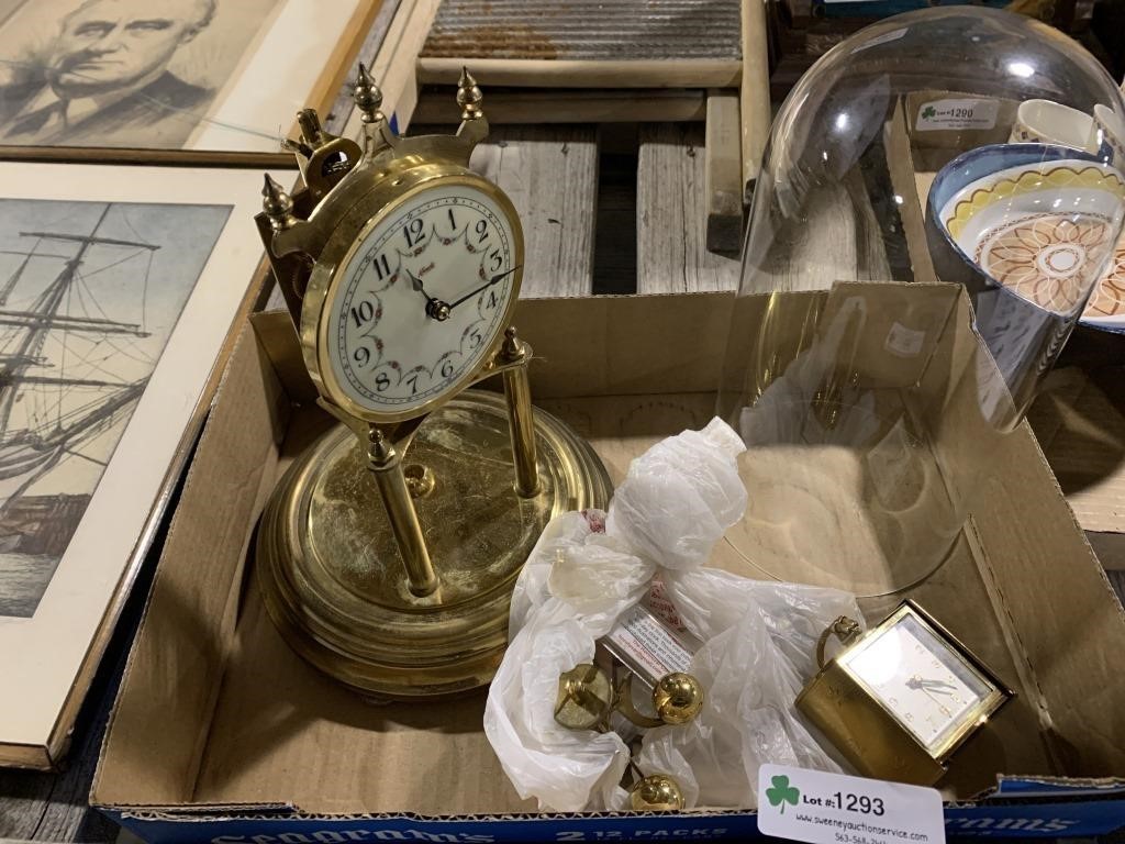 Semca Small clock & Anniversary Clock pieces ?