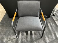 Upholstered MCM Arm Chair