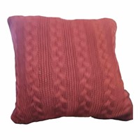 Burgandy Pillow 18x18