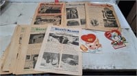 Old "My Weekly Reader" Magazines "The Childrens Ne