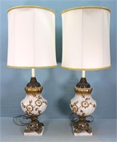 Pr. Vintage Table Lamps