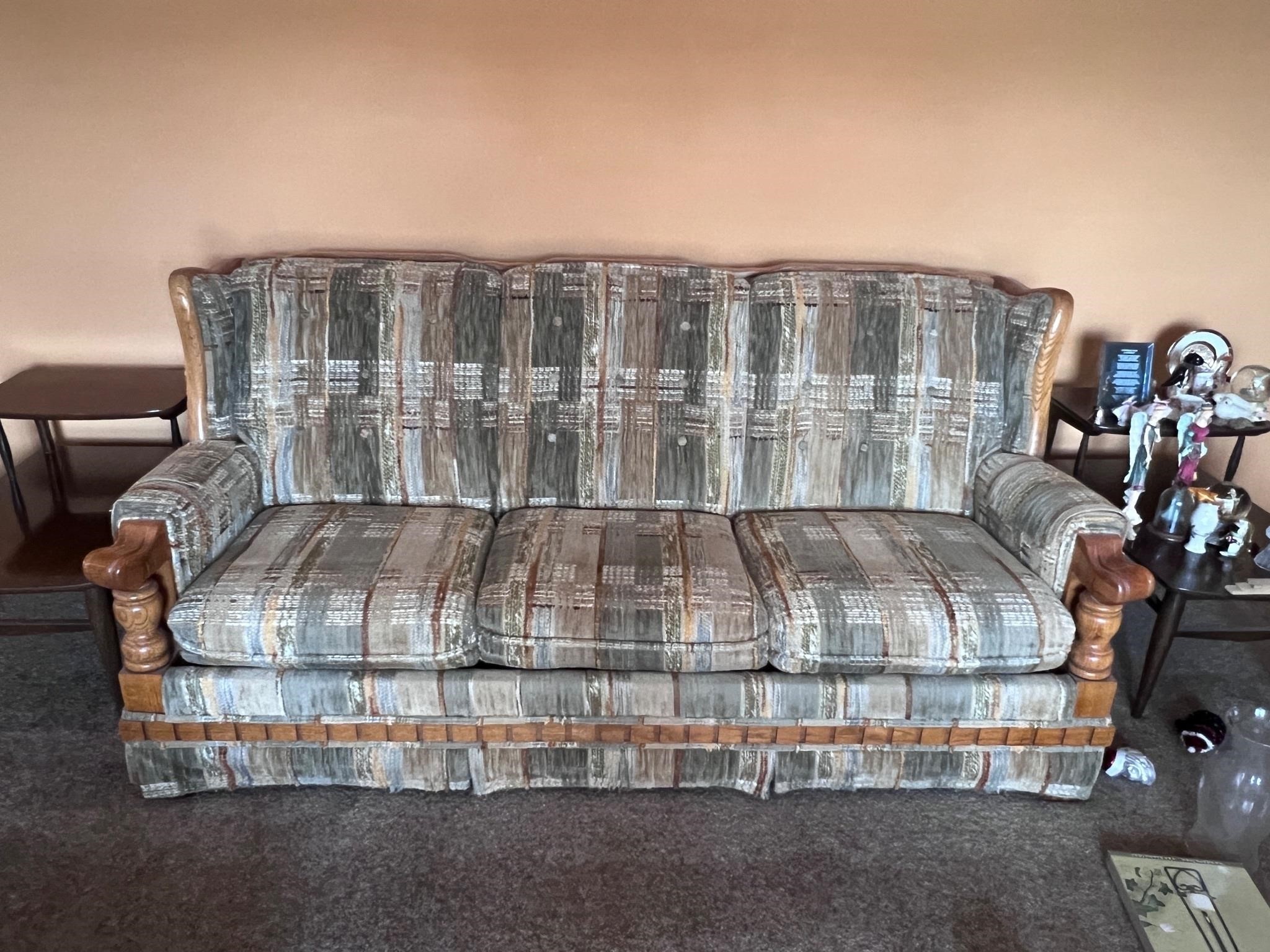 Vintage sofa bed