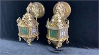 Pair of Vintage Moroccan Wall Sconces