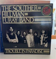 THE  SOUTHER  HILLMAN  FURAY  BAND LP TROUBLE  IN