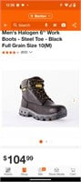 Men's Halogen 6'' Work Boots - Steel Toe boots