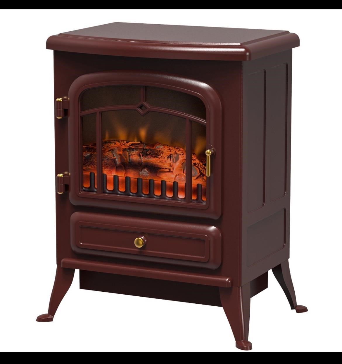 22" Electric Fireplace Heater