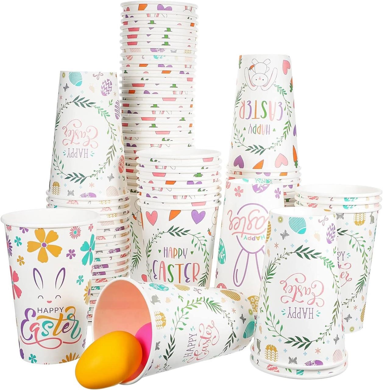 Meanplan Happy Easter Bunny Disposable Cups  200pk