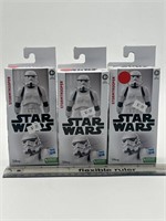 NEW Lot of 3- Star Wars Stormtrooper Collectable