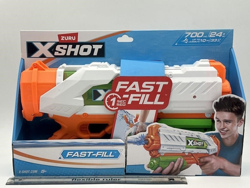 NEW ZURU X-Shot Fast Fill Water Gun