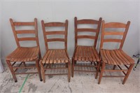 4 Farmhouse Chairs