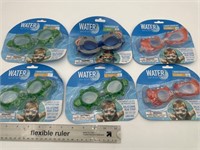 NEW Lot of 6- Water Sun & Fun Swim Goggles