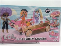 NEW LOL Surprise 3-in-1 Party Cruiser