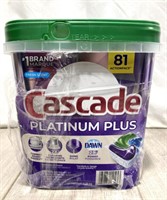 Cascade Platinum Plus Dishwasher Tabs (damaged