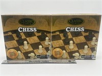 NEW Lot of 2- Classic Games Chess
