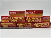 NEW Lot of 5-3oz Arthritis Hot Pain Relief Crème