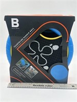 Black Series Trampoline Paddle Ball 2player