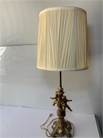 VINTAGE MID CENTRY BRASS LAMP