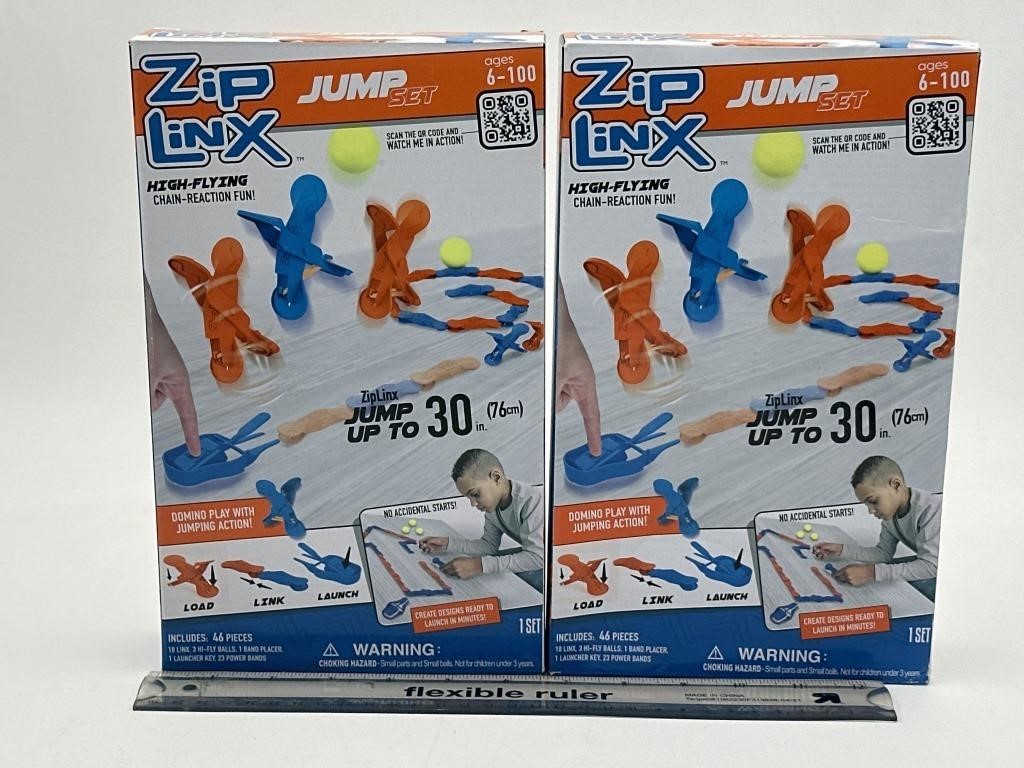 NEW Lot of 2- Zip Linx Jump Set