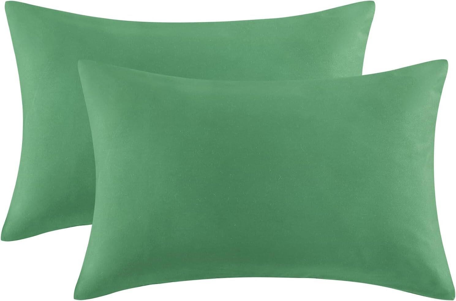 Aisbo King Pillow Cases  Sage Green  20x36