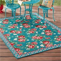 The Pioneer Woman 5 x 7 Floral Outdoor Rug