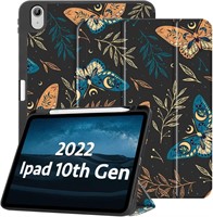 iPad 10.9 Case 2022 with Stand  Butterfly