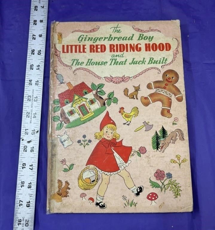 Vintage Little Red Riding Hood Childrens Book