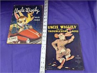 2 Vintage Uncle Wiggily Childrens Books