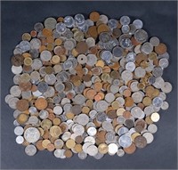 Large Foreign World Coin Collection Grouping Lot