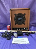 Vtg Pignose Electric PA System w/ Microphone