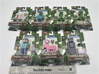 NEW Lot of 7- Minecraft Figure Sets