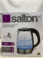 Salton Glass Kettle *Opened Box