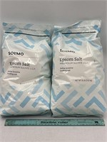 NEW Lot of 2-8lb Solimo Epsom Salt