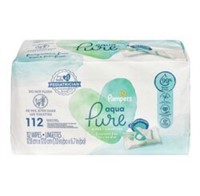 112 PAMPERS Unscented Baby Wipes