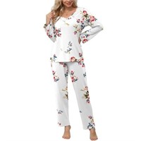 L  Sz L 2Pc Anygrew Women's Pajama Set: Long Sleev