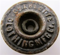Charlotte Clothing Manufacturing Co Button